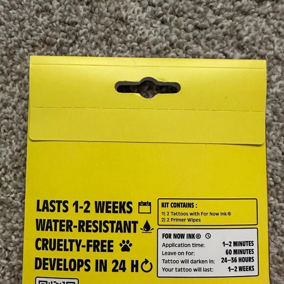 NEW inkbox temporary tattoos ☀️ sun & moon - Picture 5 of 12